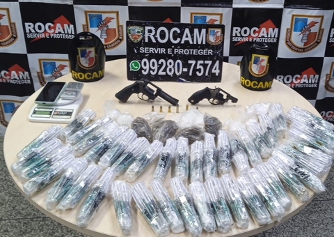 Grupo criminoso é preso com drogas enquanto cometia assaltos no Tarumã
