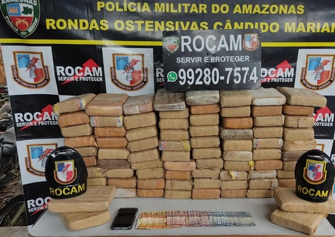 Homem que mantinha depósito com mais de 80 Kg de drogas é preso no Amazonas