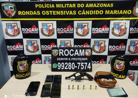 Suspeitos de tentativa de latrocínio são presos em Manaus
