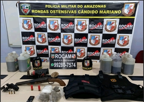 Vigia de laboratório de drogas é preso em Manaus