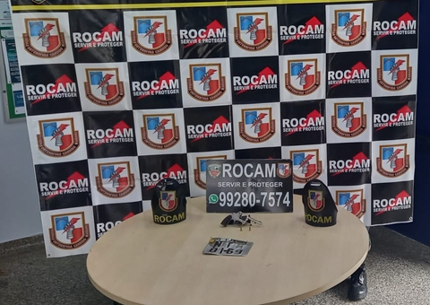 Jovem é preso ao 'ostentar' arma de fogo em Manaus
