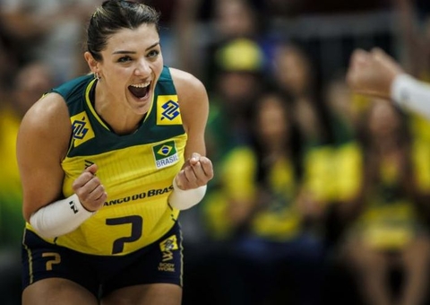 Brasil supera baque no 1° set e vira contra a Itália na Liga das Nações