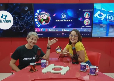 Talkshow do 1 Minuto Nerd deste sábado mergulha no universo de ‘Kung Fu Panda 4’; assista