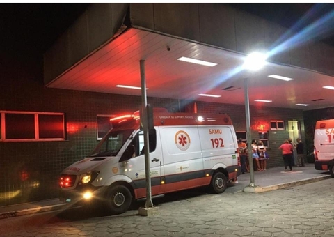 Homem é brutalmente espancado em plena sexta-feita 13 em Manaus