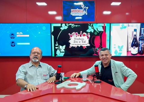 O Vinhos Etc e Tal de hoje recebe o gerente geral da Rede Vitória de Supermercados, Lucivaldo Souza; Veja
