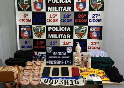 Mulheres são presas após furtarem loja em supermercado no Nova Cidade