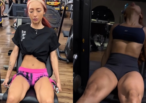 Ruivinha de Marte mira fisiculturismo após ganhar 14 kg