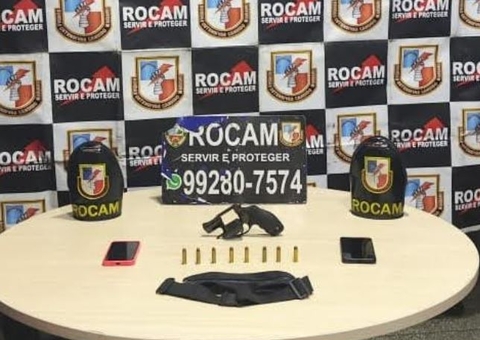 Casal é preso enquanto se preparava para roubar motorista de app em Manaus