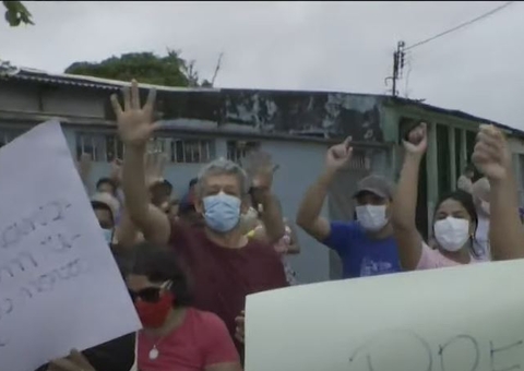 População faz novo protesto contra implantação de novo sistema da Amazonas Energia 