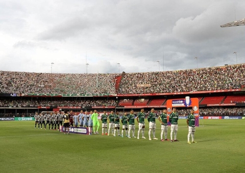 Palmeiras vence o Santos por 3 a 1 e segue melhor campanha