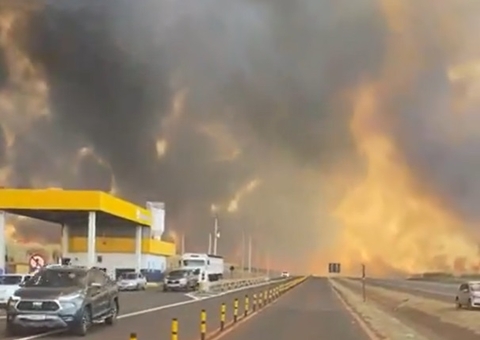 Encoberta por fumaça, São Paulo pode ter chuva escura e tempestade de areia