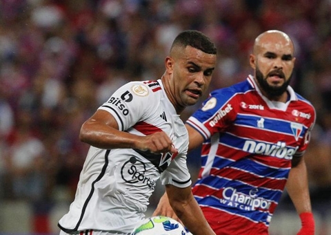 São Paulo empata com Fortaleza e continua invicto com Dorival