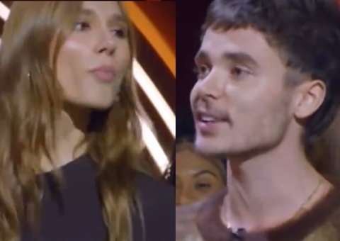 João Lucas deixa Sasha envergonhada ao revelar 'hábito' no banheiro: 'Por que tu contou?'