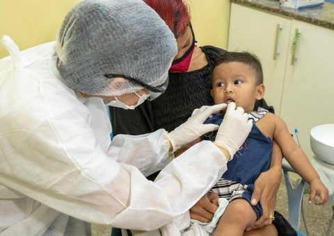 Manaus alcançou mais de 500 crianças com 1ª consulta odontológica no Julho Laranja