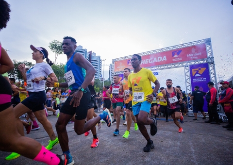 Inscritos na corrida Manaus em Movimento podem retirar kits a partir de sexta