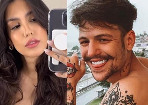 Gabi Brandt é flagrada em vídeo chamada com Saulo e responde sobre reconciliação