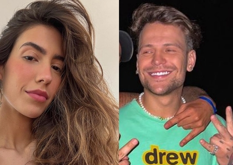 Gabi Brandt e Saulo Pôncio surgem de mãos dadas e fãs reagem: 'rasgou o cropped'
