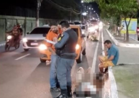 Homem é atropelado ao atravessar avenida Efigênio Salles