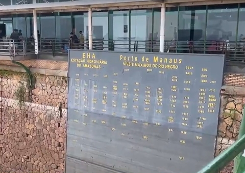 Seca no Rio Negro em Manaus pode quebrar recorde do século em outubro