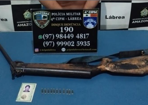 Homem é preso por atirar contra indígena após ataque de cachorro em Lábrea