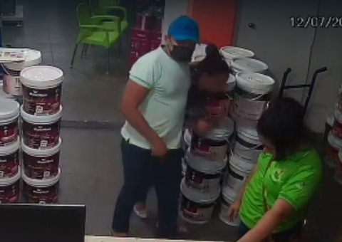 Suspeito de roubar R$ 9 mil de loja de tintas é preso em Manaus