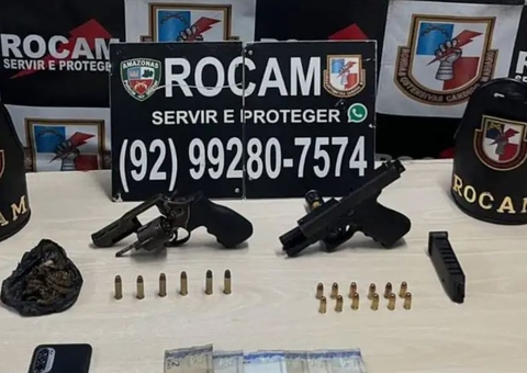 Líder do CV é preso com armas em Rio Preto da Eva