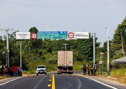 Governo inaugura primeira etapa da nova AM-010