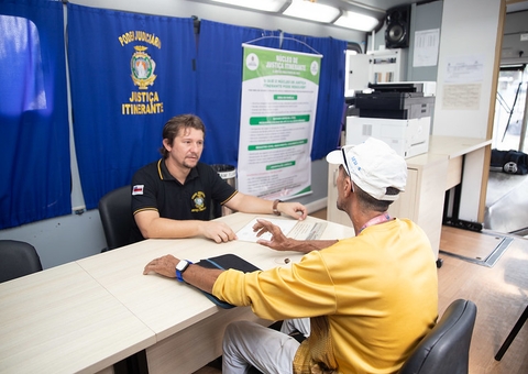 Justiça Itinerante oferece atendimento jurídico gratuito na Vila Olímpica