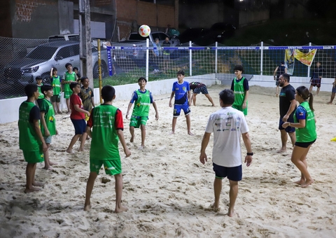 Campo do Yael é anunciado como novo núcleo do Mais Futevôlei nos Bairros em Manaus