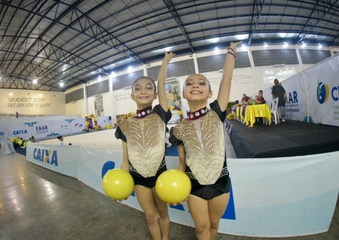 Vila Olímpica de Manaus é sede da 6ª Copa Bianca Maia de Ginástica Rítmica