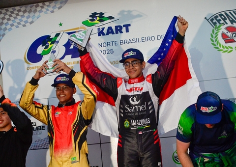 Promessa amazonense conquista título do Norte Brasileiro de Kart
