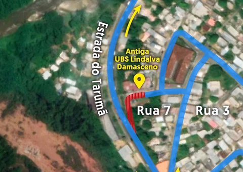 Rua na estrada do Tarumã em Manaus será interditada nesta segunda  