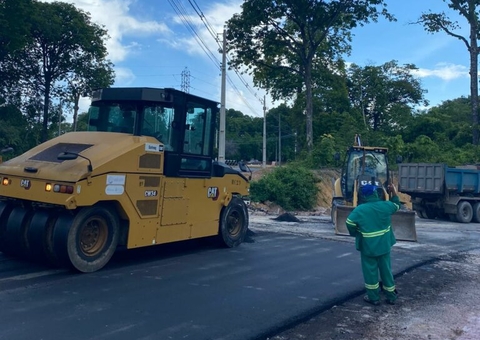 Trânsito é alterado no Distrito Industrial de Manaus para obra; veja como fica