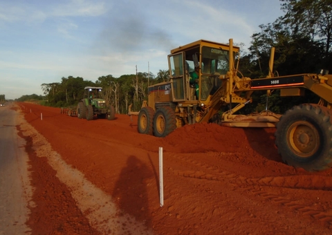Duplicação da AM-070 já está 86% concluída e Seinfra pede cautela a motoristas