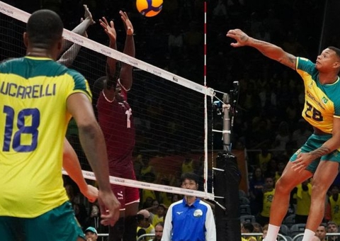 Brasil inicia Pré-Olímpico de vôlei masculino derrotando o Catar