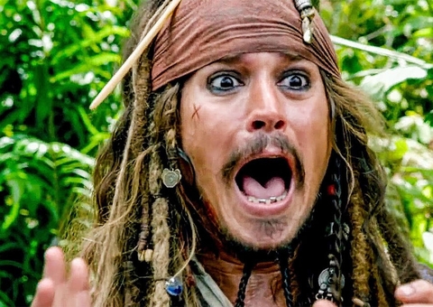 Johnny Depp diz que não voltaria para 'Piratas do Caribe' por 'nada neste mundo'