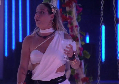 Começa festa da líder Bruna Griphao em noite Grega no BBB23