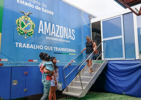 Atendimento da Carreta da Saúde inicia na zona norte de Manaus