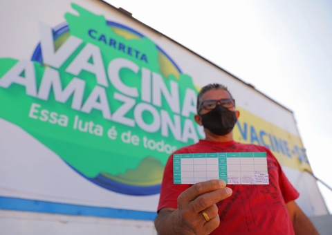 Carreta de vacinação aplica mais 1,2 mil doses no primeiro dia em Manaus