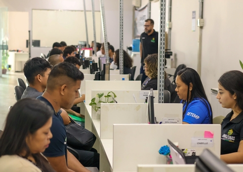 Mais de 200 vagas de emprego disponíveis no Sine Amazonas nesta quarta