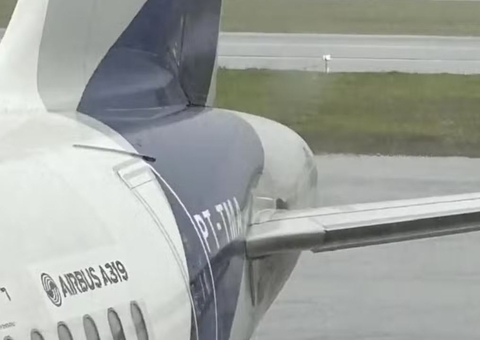 Aeronaves se chocam no Aeroporto de Congonhas durante taxiamento