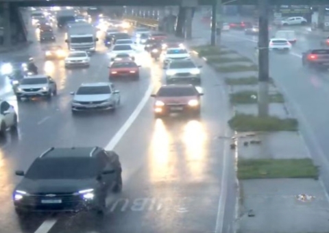 Manaus e Manacapuru registram chuva torrencial nesta sexta-feira