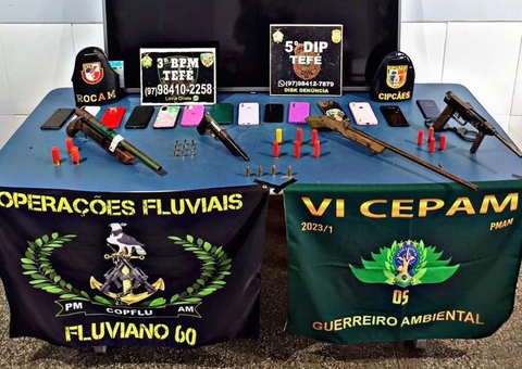 Polícia prende 12 traficantes que roubavam e aterrorizavam moradores em Tefé
