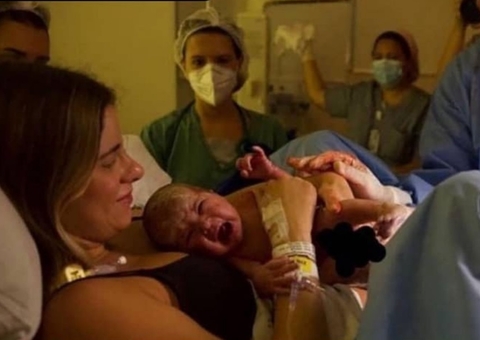 Vazam áudios e vídeo de Shantal relatando violência obstétrica: ‘rasgou minha vagina com a mão'