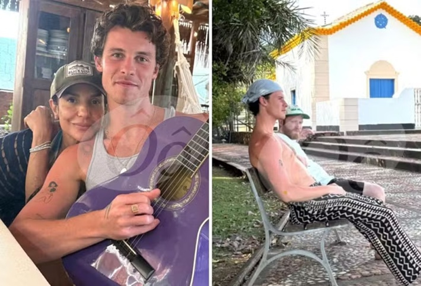 Shawn Mendes curte ilha na Bahia ao lado de Ivete Sangalo