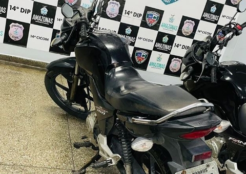 Polícia recupera motocicletas adulteradas e roubadas em Manaus