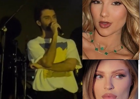 Cantor Silva xinga Virginia Fonseca e Luísa Sonza durante show; vídeo