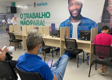 Balcão do Sine Manaus oferta 196 vagas de emprego nesta segunda-feira