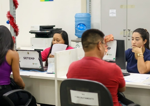 Sine Amazonas oferta 97 vagas de emprego nesta quinta-feira 