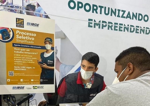 Interessados em concurso do IBGE podem se inscrever em postos do Sine Manaus